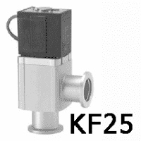 Вакуумный угловой клапан SMC KF25 с электроприводом