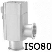 Вакуумный угловой клапан пневматический SMC ISO80