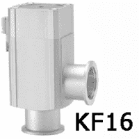 Вакуумный угловой клапан пневматический SMC KF16