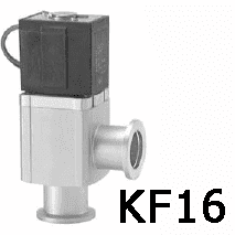 Вакуумный угловой клапан SMC KF16 с электроприводом фото